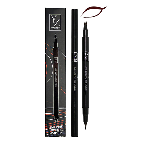 YLLOZURE Двойная подводка для глаз Double Eyeliner
