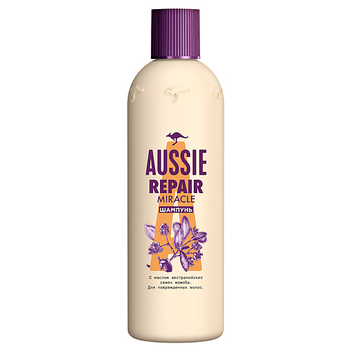 AUSSIE Шампунь Repair Miracle aussie бальзам ополаскиватель repair miracle