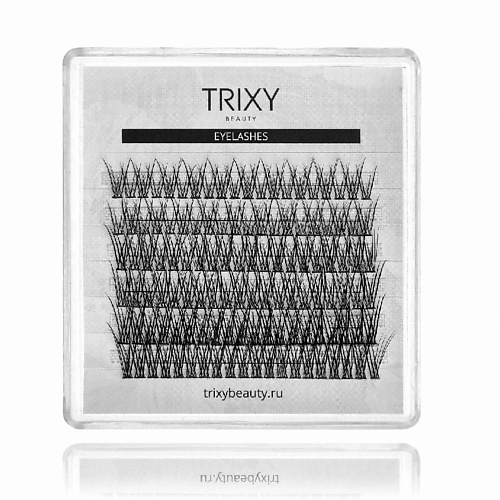 TRIXY BEAUTY Ресницы-пучки Hearts trixy beauty магнитные ресницы арт 802
