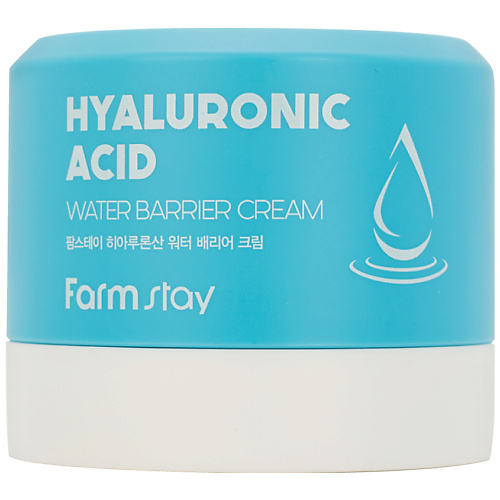 FARMSTAY Крем для лица увлажняющий защитный с гиалуроновой кислотой Hyaluronic Acid Water Barrier Cream
