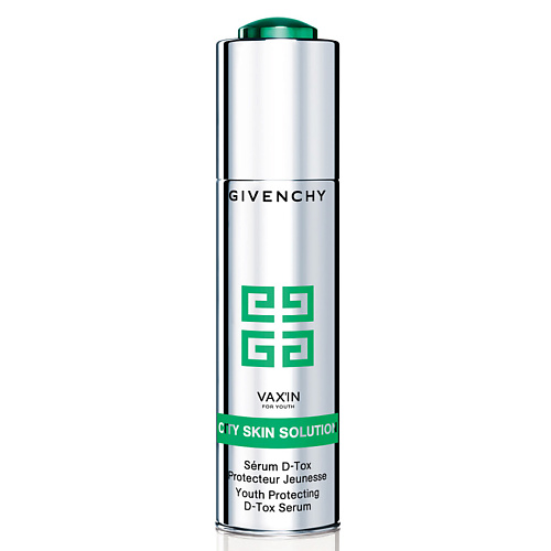 

GIVENCHY Сыворотка-детокс для сохранения молодости кожи для лица Vax'in For Youth City Skin Solution, Сыворотка-детокс для сохранения молодости кожи для лица Vax'in For Youth City Skin Solution