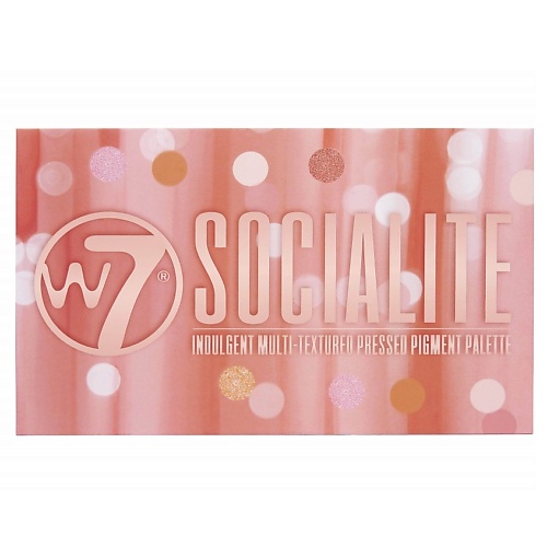 Тени и палетки теней W7 Палетка теней для век Socialite