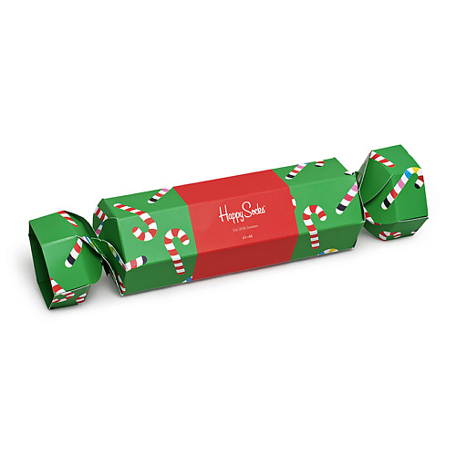 HAPPY SOCKS Набор носков Happy Socks Christmas Cracker Candy Cane 2 пары HPS000033 - фото 1