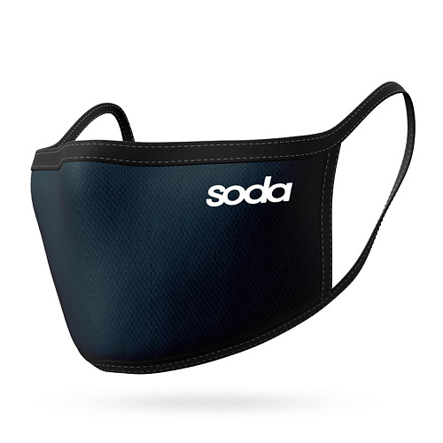 Маска защитная SODA Декоративная маска SODA BLACK фотографии