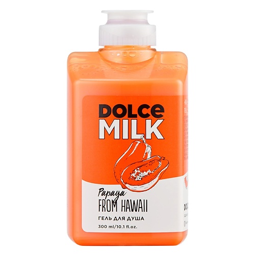 

DOLCE MILK Гель для душа «Папайя на Гавайях», Гель для душа «Папайя на Гавайях»