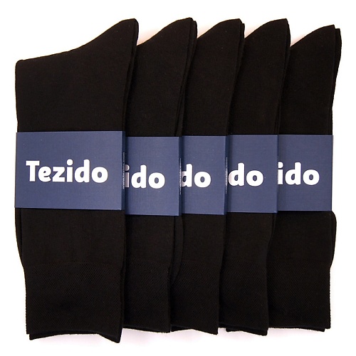 TEZIDO Носки чёрные в наборе tezido носки чёрные в наборе