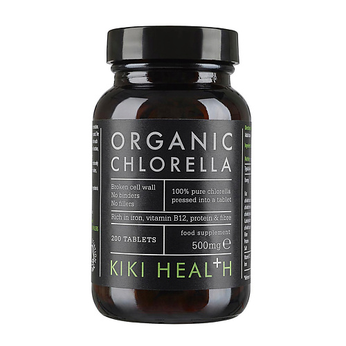 

KIKI HEALTH Таблетки с хлореллой органические, Таблетки с хлореллой органические