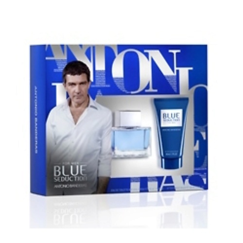 ANTONIO BANDERAS Подарочный набор Blue Seduction antonio banderas лосьон после бритья seduction in