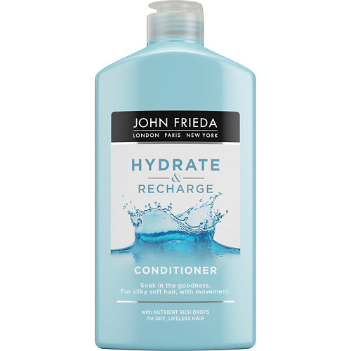

JOHN FRIEDA Увлажняющий Кондиционер для сухих волос Hydrate & Recharge, Увлажняющий Кондиционер для сухих волос Hydrate & Recharge