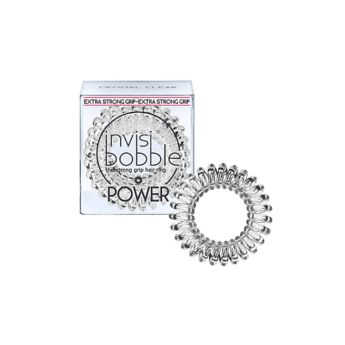 INVISIBOBBLE Резинка-браслет для волос invisibobble POWER Crystal Clear invisibobble резинка браслет для волос invisibobble power crystal clear