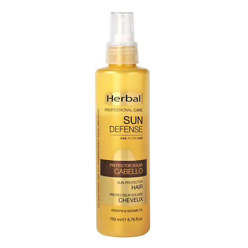 Спрей для ухода за волосами HERBAL Кондиционер-спрей солнцезащитный с маслом кунжута Professional Care Sun Defense