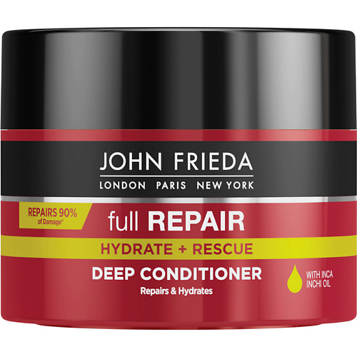 Маска для волос JOHN FRIEDA Маска для увлажнения и восстановления волос Full Repair кондиционеры бальзамы и маски chocohair натуральная молочно кокосовая маска для увлажнения и восстановления волос