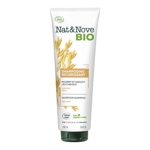 KERANOVE Шампунь для сухих волос Овес Nat & Nove Bio Shampoo nord s secret шампунь для объема волос овес и масло виноградной косточки