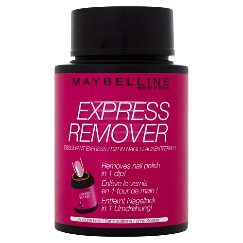 

MAYBELLINE NEW YORK Экспресс средство для снятия лака, Экспресс средство для снятия лака