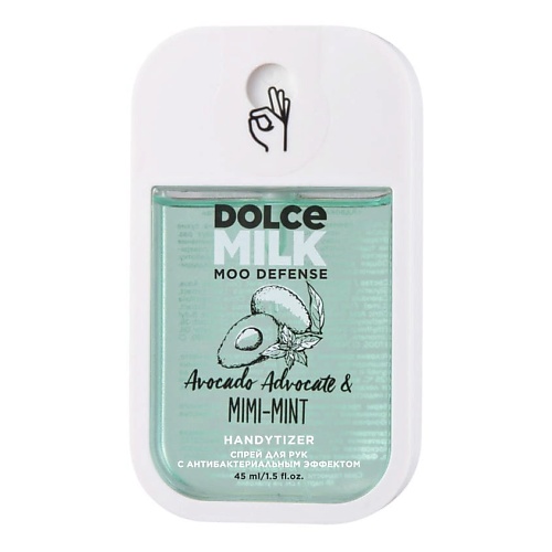 

DOLCE MILK Спрей для рук с антибактериальным эффектом «АДВОКАДО, ЧТО НАДО & МИ-МИ-МЯТА», Спрей для рук с антибактериальным эффектом «АДВОКАДО, ЧТО НАДО & МИ-МИ-МЯТА»