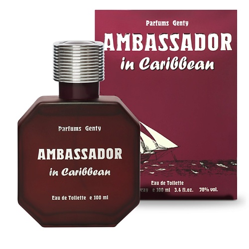 PARFUMS GENTY Ambassador in caribbean 100 ambassador captain 100