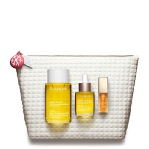 

CLARINS Набор косметических масел для лица и тела, Набор косметических масел для лица и тела