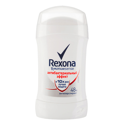 REXONA Антиперспирант карандаш Антибактериальный эффект для женщин rexona антиперспирант шариковый антибактериальный эффект для женщин