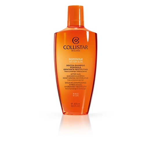 

COLLISTAR Увлажняющий и восстанавливающий шампунь-гель после загара After Sun Shower-Shampoo, Увлажняющий и восстанавливающий шампунь-гель после загара After Sun Shower-Shampoo