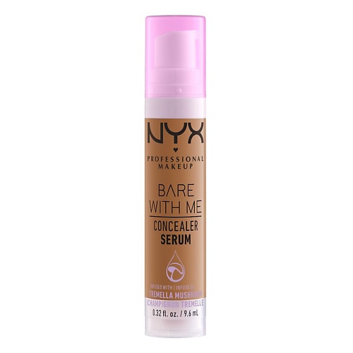 Консилер NYX Professional Makeup Ухаживающая сыворотка-консилер для лица и тела BARE WITH ME nyx professional make up bare with me cheek serum