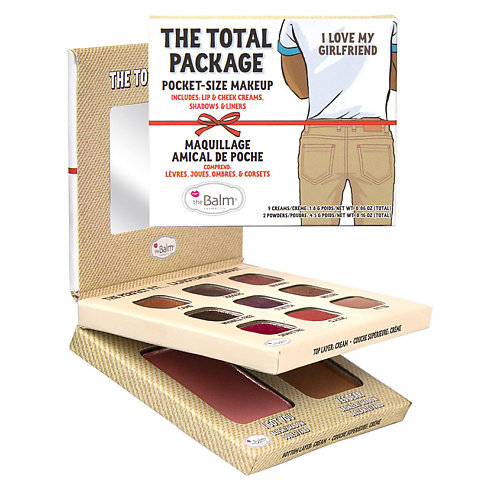 THEBALM Палетка для лица THE TOTAL PACKAGE Ай Лав Май Гёрлфрэнд thebalm палетка теней male order first class male