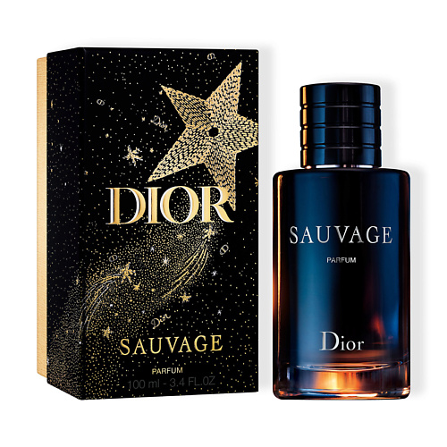 DIOR Sauvage Parfum подарочной упаковке 100 dior eau sauvage parfum 50