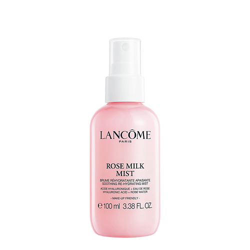 фото Lancome успокаивающий увлажняющий молочко-спрей rose milk mist