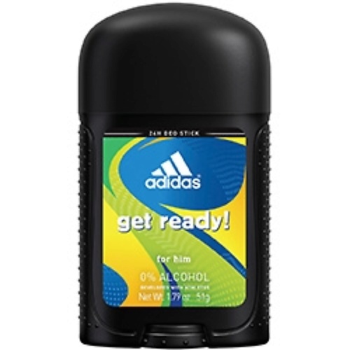 ADIDAS Дезодорант-стик для мужчин Get Ready! adidas get ready for her 50