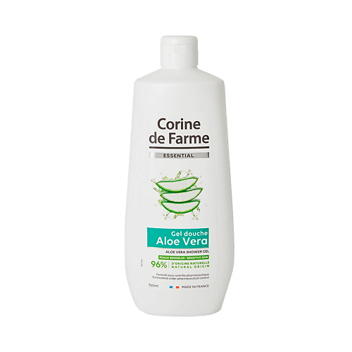 Гель для душа CORINE DE FARME Гель для душа Алоэ вера Aloe Vera Shower Gel bioearth shampoo shower aloe vera 500ml