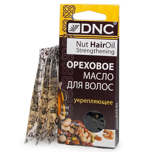 DNC Масло ореховое для волос укрепляющее Nut Hair Oil snaq fabriq батончик глазированный qwikler ореховое пралине