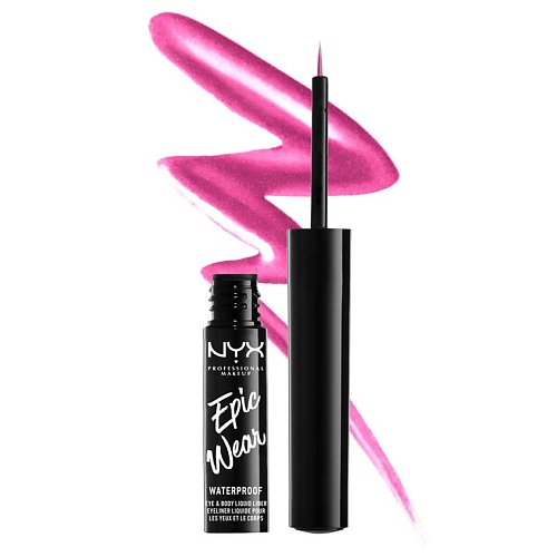 

NYX Professional Makeup Стойкий металлический лайнер "EPIC WEAR METALLIC LIQUID LINER", Стойкий металлический лайнер "EPIC WEAR METALLIC LIQUID LINER"