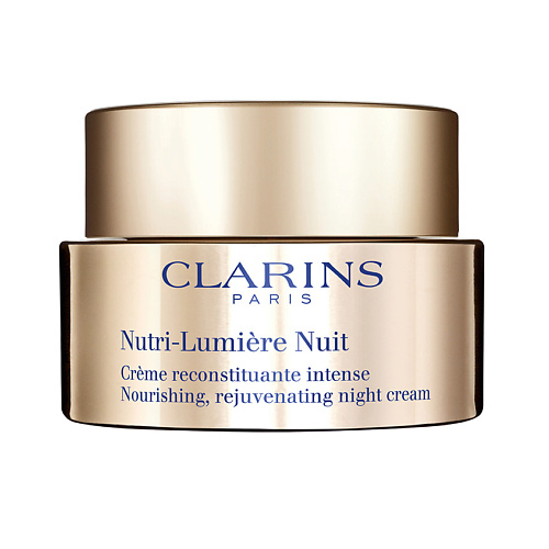 CLARINS Питательный антивозрастной ночной крем, придающий сияние зрелой коже Nutri-Lumière CLR058249