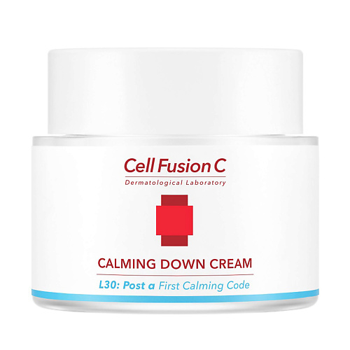 CELL FUSION C Крем для лица успокаивающий L30 Post a First Calming Code cell fusion c тонер для лица с низким ph увлажняющий