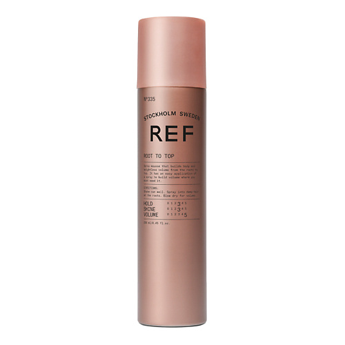 мусс для волос ref hair care мусс для волос освежающий с эффектом сухого шампуня weightless volume refreshing mousse Мусс для укладки волос REF HAIR CARE Мусс для объема волос невесомый термозащитный №335