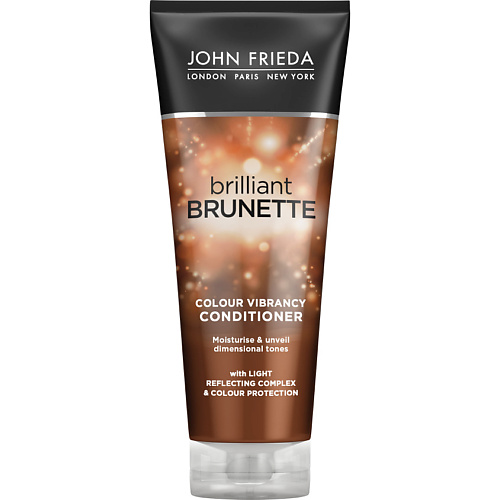 цена Кондиционер для волос JOHN FRIEDA Увлажняющий кондиционер для защиты цвета темных волос Brilliant Brunette COLOUR PROTECTING