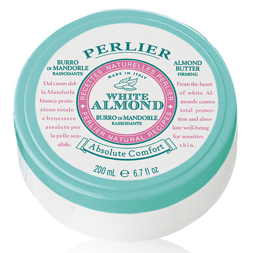 фото Perlier миндальное масло-крем для упругости кожи white almond