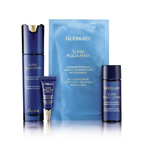 GUERLAIN Набор Super Aqua Serum mesopharm лосьон тоник регулирующий рн aqua balance lotion 220