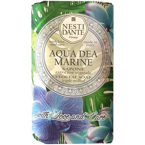 Мыло твердое NESTI DANTE Мыло With Love And Care Aqua Dea Marine мыло туалетное nesti dante aqua dea marine 250 г