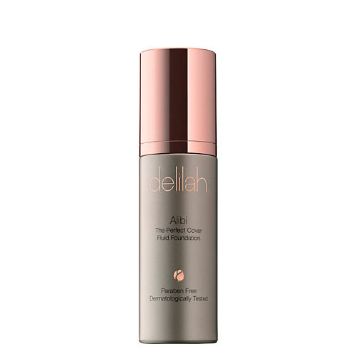 DELILAH Тональный флюид для лица Alibi Fluid Foundation тональный флюид 3d лифтинг firming serum foundation 6 452 04 4 миндаль 30 мл