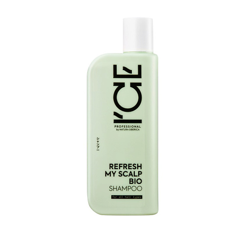 ICE BY NATURA SIBERICA Детокс - шампунь для всех типов волос Refresh My Scalp Bio Shampoo оживляющий шампунь для всех типов волос invigo balance refresh wash