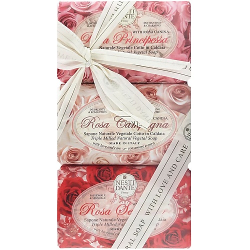 

NESTI DANTE Набор мыла Rosa, Набор мыла Rosa