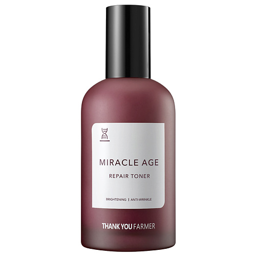 Тонер для лица THANK YOU FARMER Тонер для лица антивозрастной восстанавливающий Miracle Age Repair Toner эмульсия для лица thank you farmer эмульсия для лица антивозрастная восстанавливающая miracle age repair emulsion