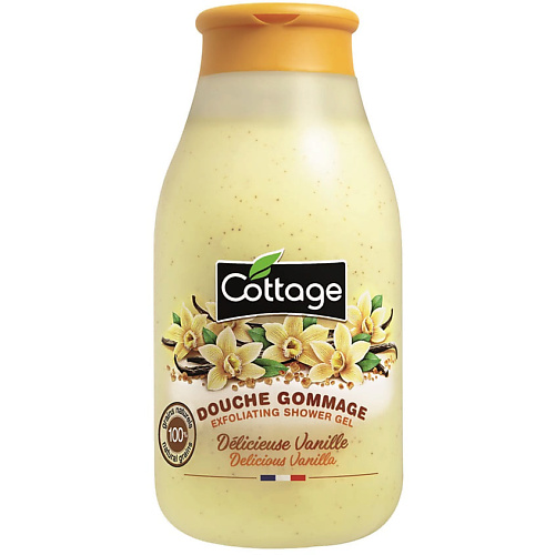 cottage moisturizing shower gel Гель для душа COTTAGE Гель для душа отшелушивающий Exfoliating Shower Gel – Delicious Vanilla