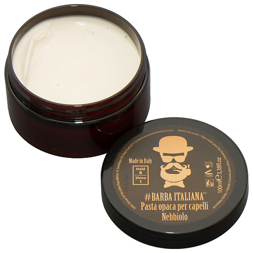 Воск для укладки волос BARBA ITALIANA Гель-воск для укладки волос матовый Nebbiolo