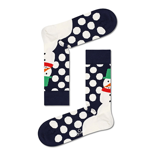 

HAPPY SOCKS Носки Jumbo Snowman, Носки Jumbo Snowman