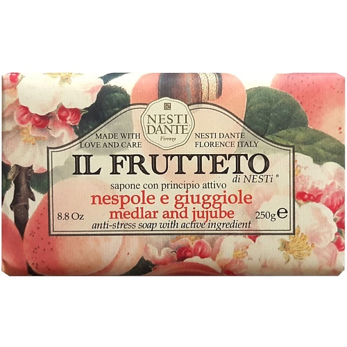 NESTI DANTE Мыло Il Frutteto Medlar & Jujube nesti dante мыло il frutteto pure olive