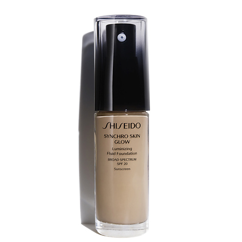 SHISEIDO SYNCHRO SKIN Тональное средство-флюид с эффектом естественного сияния shiseido невидимая рассыпчатая пудра с шелковистой текстурой synchro skin