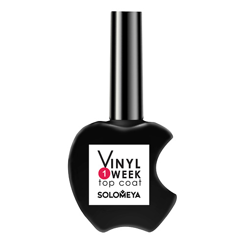 Базовое и верхнее покрытие для ногтей SOLOMEYA Недельный топ One Week Vinyl Top Coat one week бежевый трикотажный топ one week