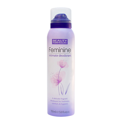 BEAUTY FORMULAS Дезодорант для женской интимной гигиены Feminine Intimate Deodorant
