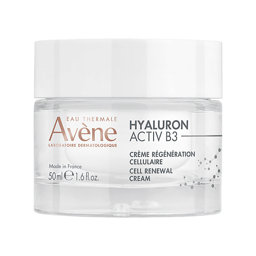 Крем для лица AVENE Комплексный регенерирующий дневной крем Hyaluron Activ B3 Cell Renewall Cream avene hyaluron activ b3 крем дневной регенерирующий сменный блок 50 мл